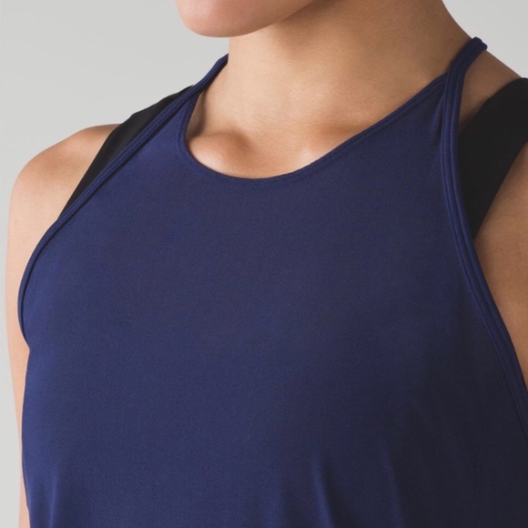 Lululemon Featherlight Singlet Mesh Hero Blue 6 - Picture 2 of 8